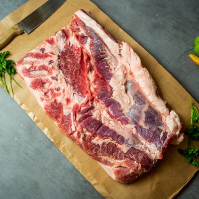 Свинина ребрышки мясные 900 г - купить в Зубаревской Пади